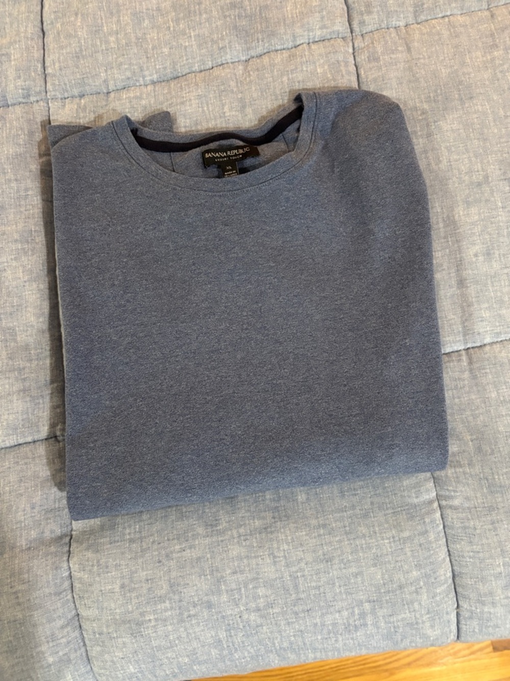 Banana Republic long sleeve  - Heather Navy